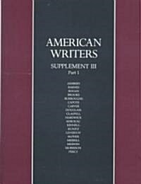 American Writers, Supplement III: 2 Volume Set: A Collection of Critical Literary and Biographical Articles That Cover Hundreds of Notable Authors fro (Hardcover, 3)