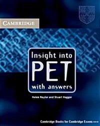 Insight into PET Students Book with Answers (Paperback, Student ed)