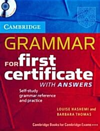 Cambridge Grammar for First Certificate With Answers (Paperback, Compact Disc)