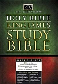 The King James Study Bible (Hardcover, LEA)