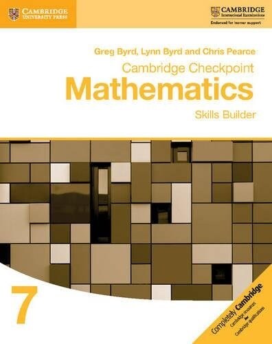 Cambridge Checkpoint Mathematics Skills Builder Workbook 7 (Paperback)