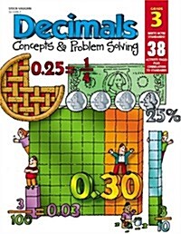 Decimals: Concepts & Problem Solving Gr3 (Paperback)