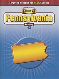 Steck-Vaughn Achieve Pennsylvania: Student Edition Grade 3 Reading (Paperback)