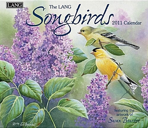The Lang Songbirds Calendar [With 2 Bookmarks] (Wall)