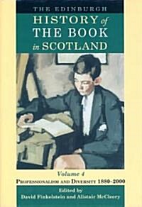 The Edinburgh History of the Book in Scotland (Hardcover)