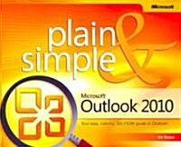Microsoft Outlook 2010 Plain & Simple (Paperback)