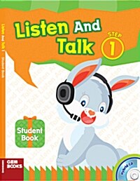 [중고] Listen and Talk Step 1 : Student Book (Paperback, Workbook, Hybrid CD)
