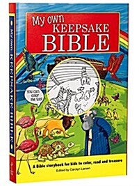 My Own Keepsake Bible: A Kids Bible Storybook to Color (Paperback)