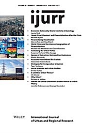 International Journal of Urban and Regional Research, Volume 40, Issue 1 (Paperback)