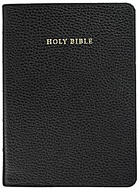 NIV Clarion Reference Bible, Black Calf Split Leather, NI484:X (Leather Binding)