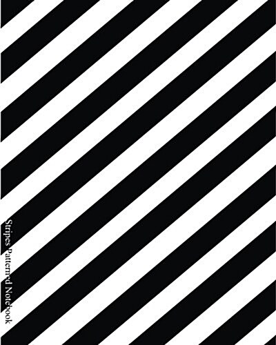 Stripes Patterned Notebook: Miko Isao No Line Note and Sketch Book (Paperback)