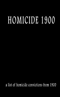 Homicide 1900 (Paperback)