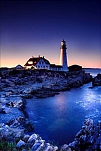 Portland Head Light Maine Lighthouse Journal: 150 Page Lined Notebook/Diary (Paperback)