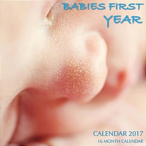 Babies First Year Calendar 2017: 16 Month Calendar (Paperback)