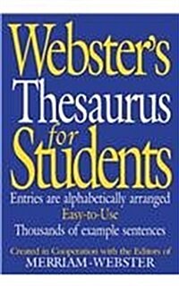 Websters Thesaurus for Students (Prebound)