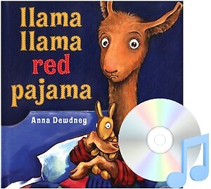 Pictory Set Pre-Step 62 : Llama Llama Red Pajama (Paperback + Audio CD)