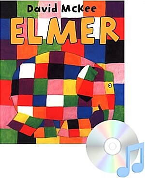 Pictory Set Step 2-23 : Elmer (Paperback & Audio CD)