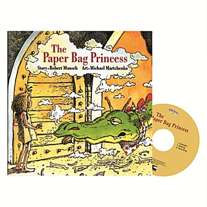 Pictory Set Step 3-13 : The Paper Bag Princess (Paperback + Audio CD)