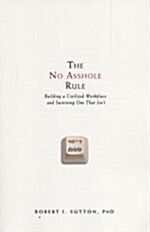 [중고] The No Asshole Rule (paperback)