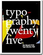 [중고] Typography 25 (Hardcover)