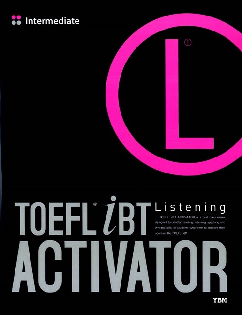 [중고] TOEFL IBT Activator Listening Intermediate (책 + CD 4장)