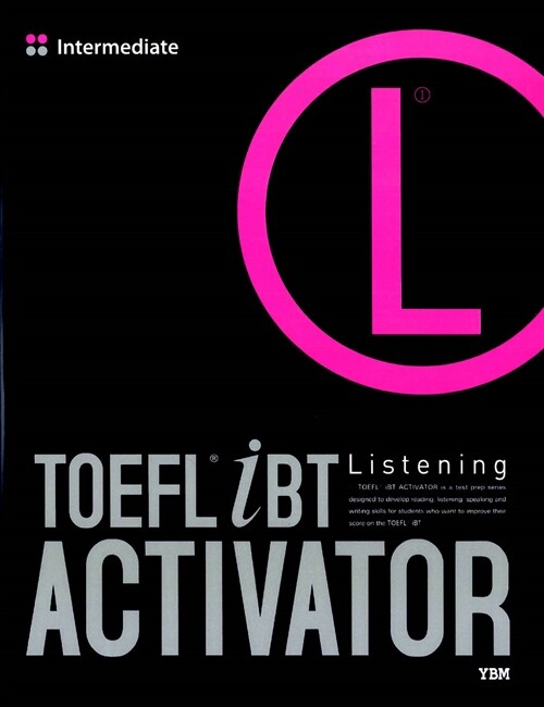 TOEFL IBT Activator Listening Intermediate (책 + CD 4장)