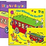 Sing It Say It! 1-5 Set: The Wheels on the Bus Go Round and Round (Paperback 1권 + CD 1장 + Activity Book 1권)