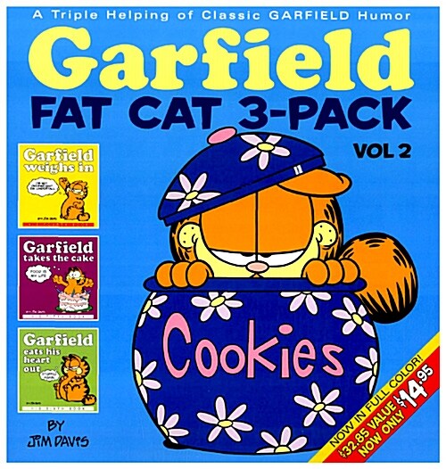 [중고] Garfield Fat Cat 3-Pack #2: A Triple Helping of Classic Garfield Humor (Paperback)