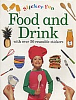 [중고] Sticker Fun: Food and Drink (paperback)
