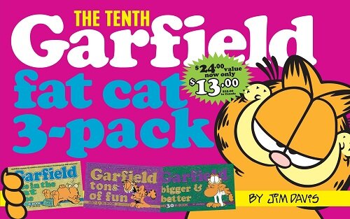 [중고] Garfield Fat Cat 3-Pack #10: Contains: Garfield Life in the Fat Lane (#28); Garfield Tons of Fun (#29); Garfield Bigger and Better (#30)) (Paperback 3권)
