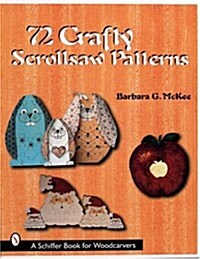 72 Crafty Scrollsaw Patterns (Paperback)