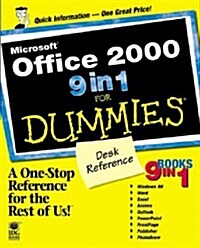 Microsoft Office 2000 9 in 1 for Dummies Desk Reference (Paperback)