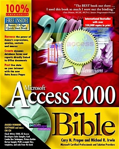 Microsoft Access 2000 Bible [With *] (Other)