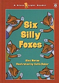 [중고] Six Silly Foxes (Prebound)