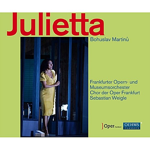 [수입] 마르티누 : 오페라 줄리에타 [2CD]
