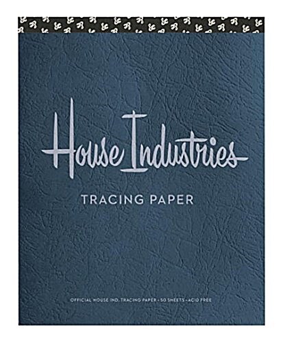 House Industries Tracing Pad: 40 Acid-Free Sheets, Lettering Tips, Extra-Thick Backing Board (Other)