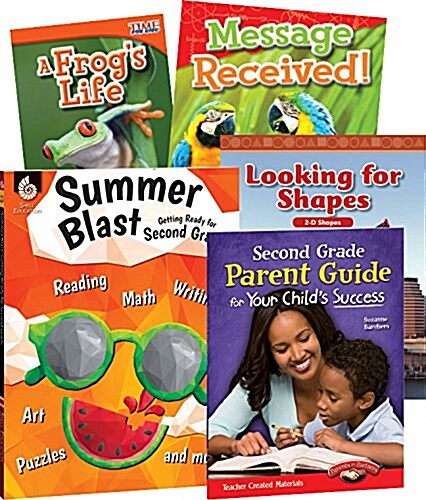 Learn-At-Home: Summer Stem Bundle with Parent Guide Grade 2 (Paperback)