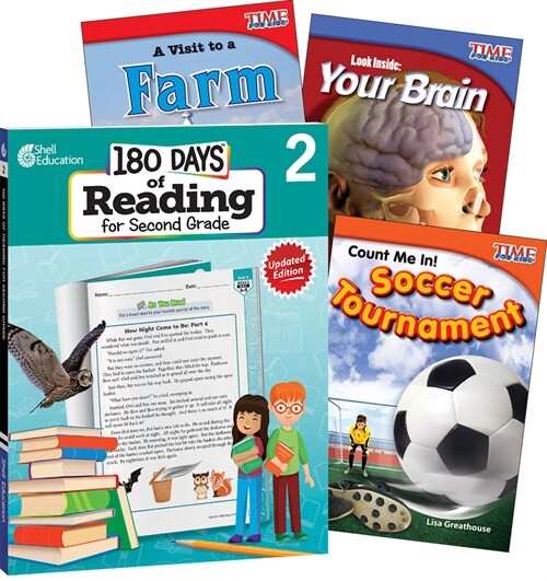 Learn-At-Home Reading: Bundle Grade 2: 4-Book Set (Paperback)