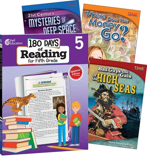 Learn-At-Home Reading: Bundle Grade 5: 4-Book Set (Paperback)