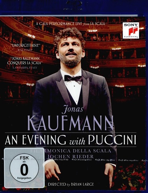 [중고] [블루레이] 요나스 카우프만 - An Evening with Puccini