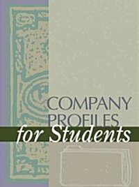 Company Profiles for Students: Volumes 1 & 2 (Hardcover)