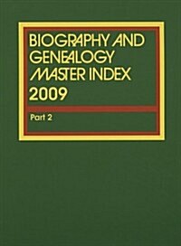 Biography and Genealogy Master Index 2009 (Hardcover, Supplement)