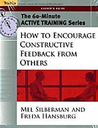 60-Minute Training Series Set: How to Encourage Constructive Feedback from Others (Paperback)