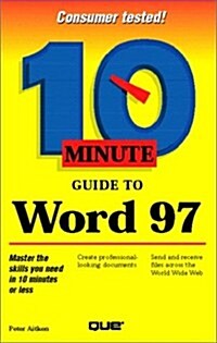 10 Minute Guide to Word 97 (Paperback)