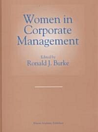 Women in Corporate Management (Hardcover, Reprinted from)