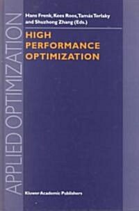 High Performance Optimization (Hardcover, 1999)
