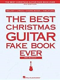 The Best Christmas Guitar Fake Book Ever (Paperback)