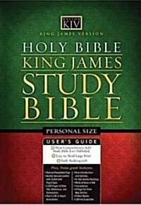 The King James Study Bible (Paperback, LEA)