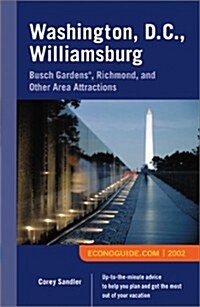 Econoguide 2002 Washington, D.C., Williamsburg (Paperback)