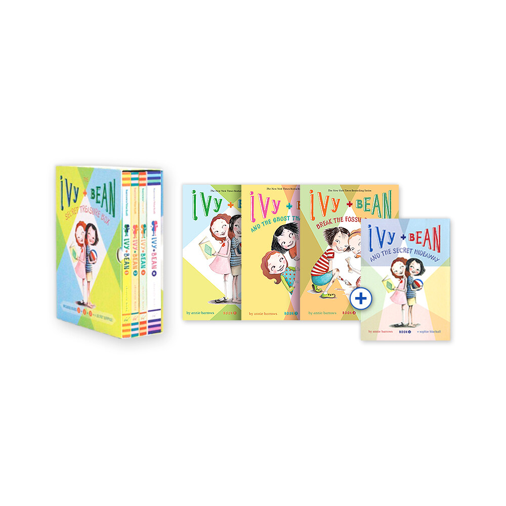 [중고] Ivy and Bean‘s Treasure Box: (Beginning Chapter Books, Funny Books for Kids, Kids Book Series) (Paperback 3권)